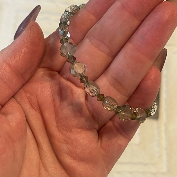 Alex and Ani 2 toned sparkle bracelet - Picture 3 of 3